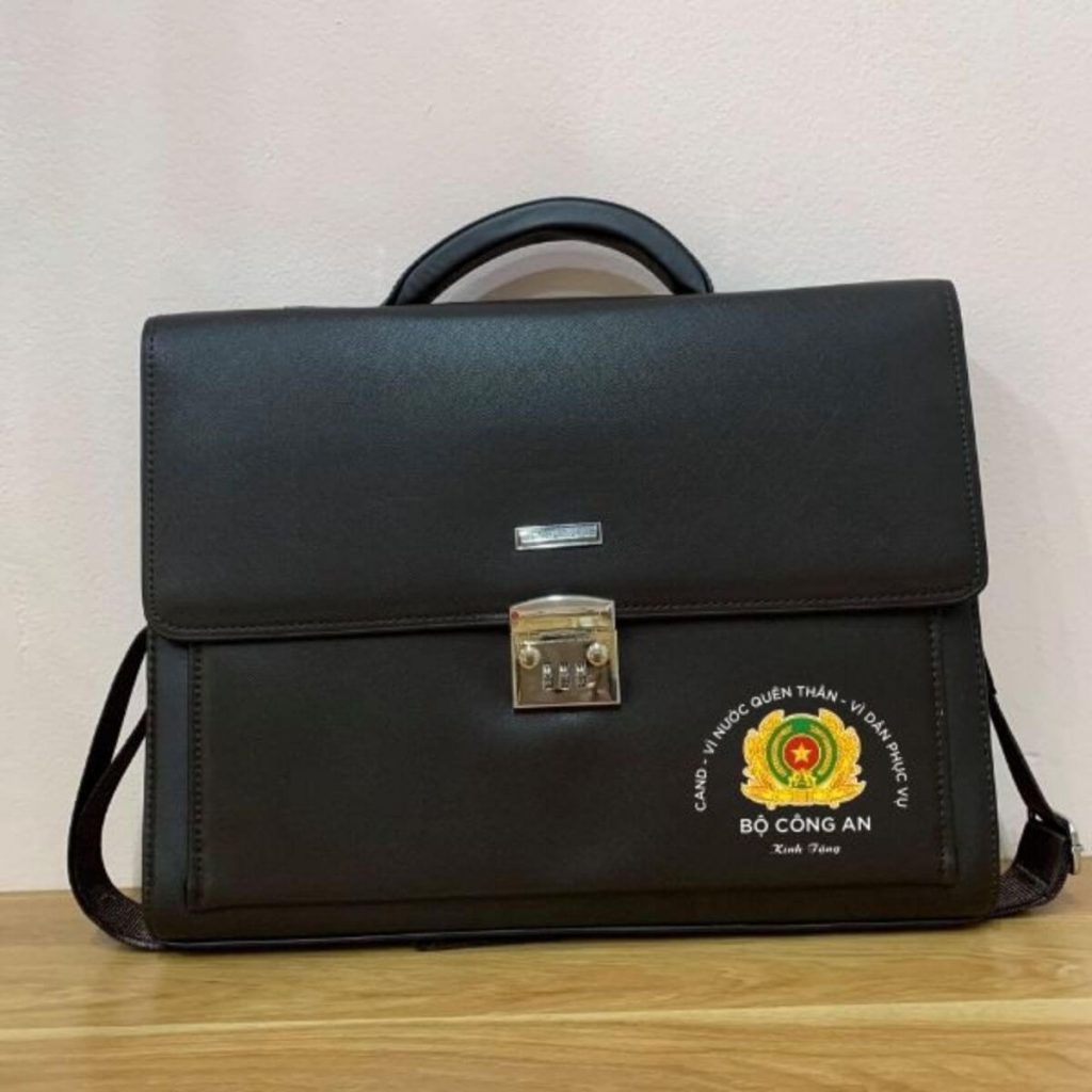 Cặp da quà tặng đại hội cựu chiến binh
