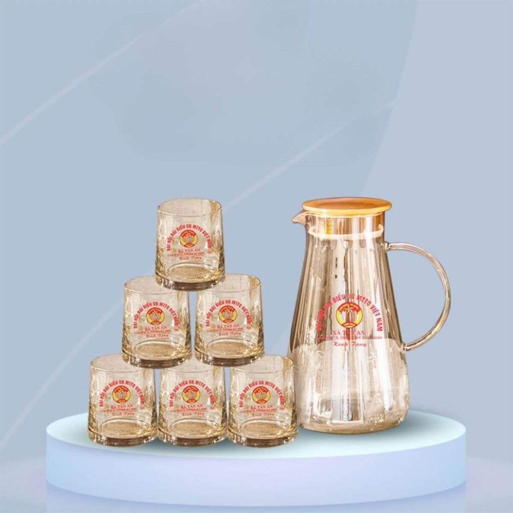 bộ bình ly quà tặng đại hội mặt trận tổ quốc Việt Nam