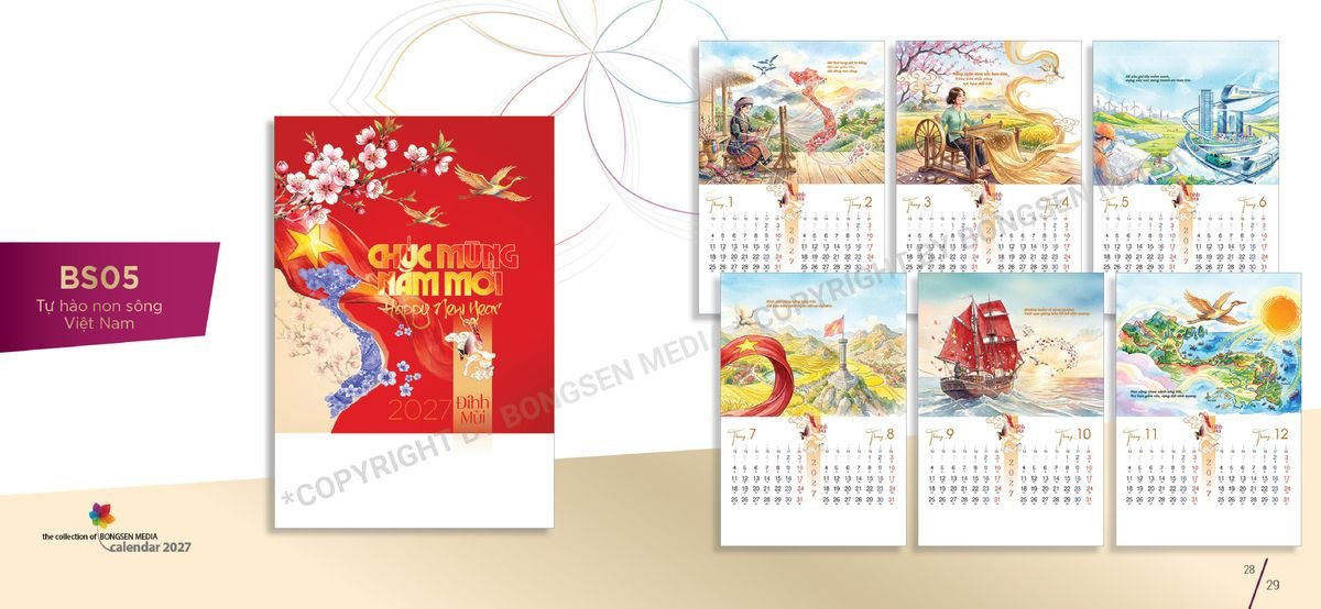 Lịch Bloc Siêu Cực Đại 2027 BS15 Quà Tri Ân Khách Hàng VIP & Đối Tác Lịch Bloc Siêu Cực Đại 2027 BS15 Quà Tri Ân Khách Hàng VIP & Đối Tác