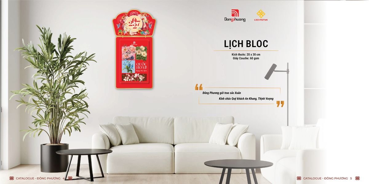 Lịch Bloc ĐP 2027 DP01 Quà Tri Ân Khách Hàng VIP & Đối Tác