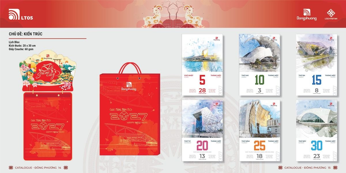 Lịch Bloc ĐP 2027 DP06 Quà Tri Ân Khách Hàng VIP & Đối Tác