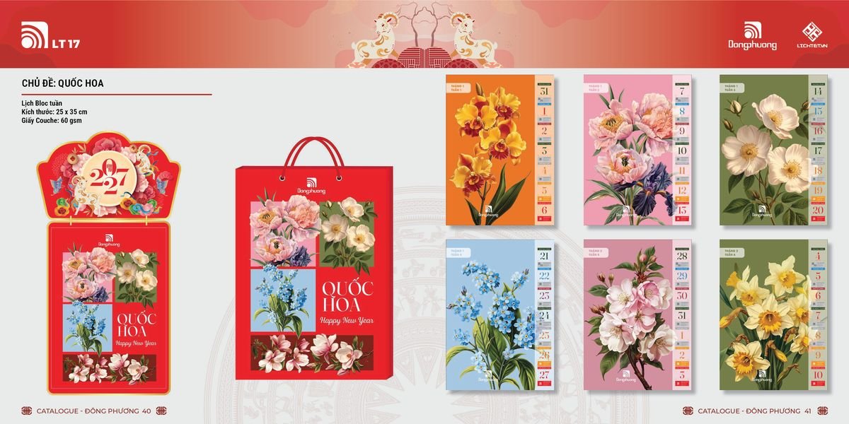 Lịch Bloc ĐP 2027 DP19 Quà Tri Ân Khách Hàng VIP & Đối Tác