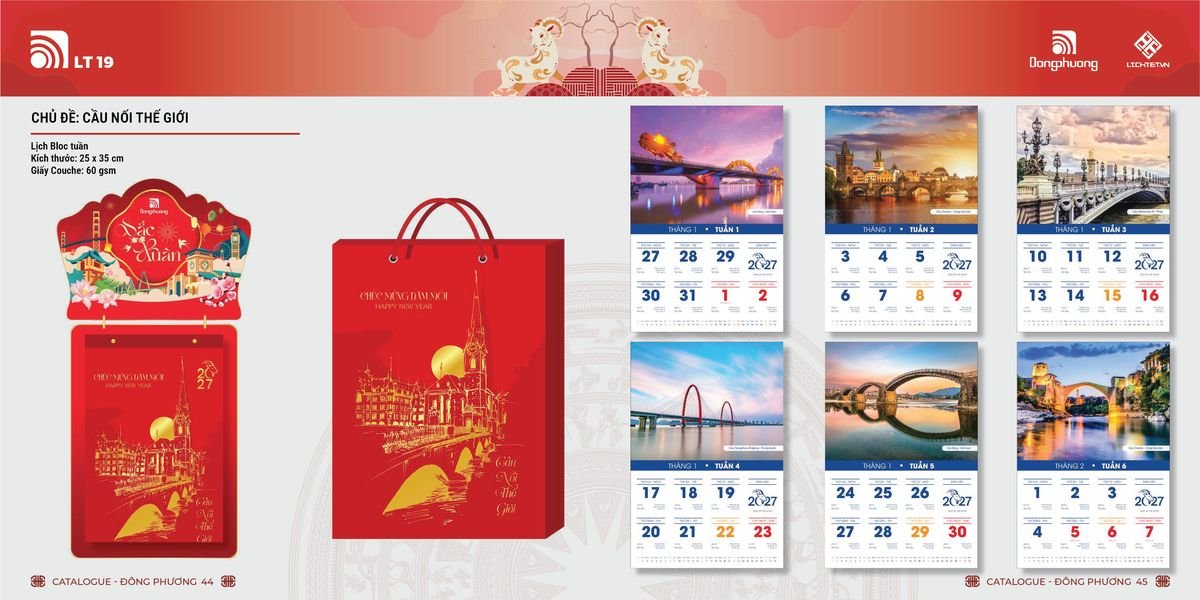 Lịch Bloc ĐP 2027 DP21 Quà Tri Ân Khách Hàng VIP & Đối Tác