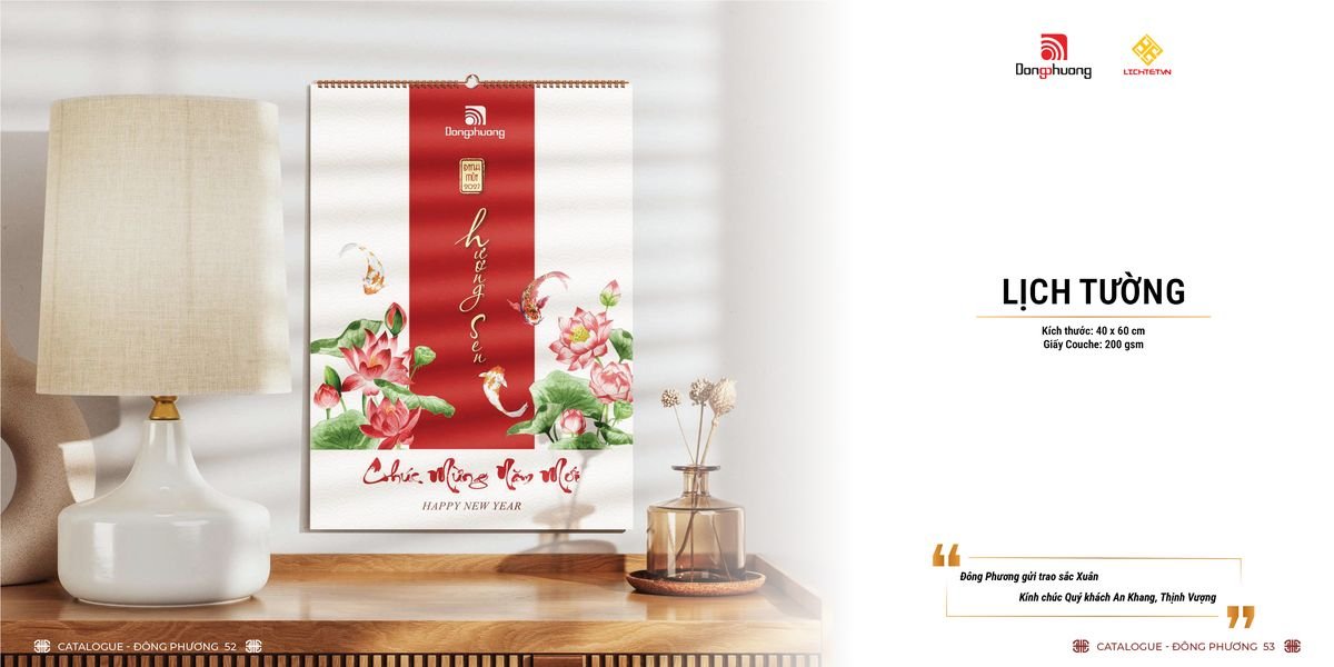 Lịch Bloc ĐP 2027 DP25 Quà Tri Ân Khách Hàng VIP & Đối Tác
