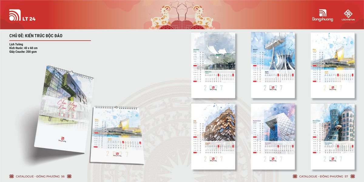 Lịch Bloc ĐP 2027 DP27 Quà Tri Ân Khách Hàng VIP & Đối Tác