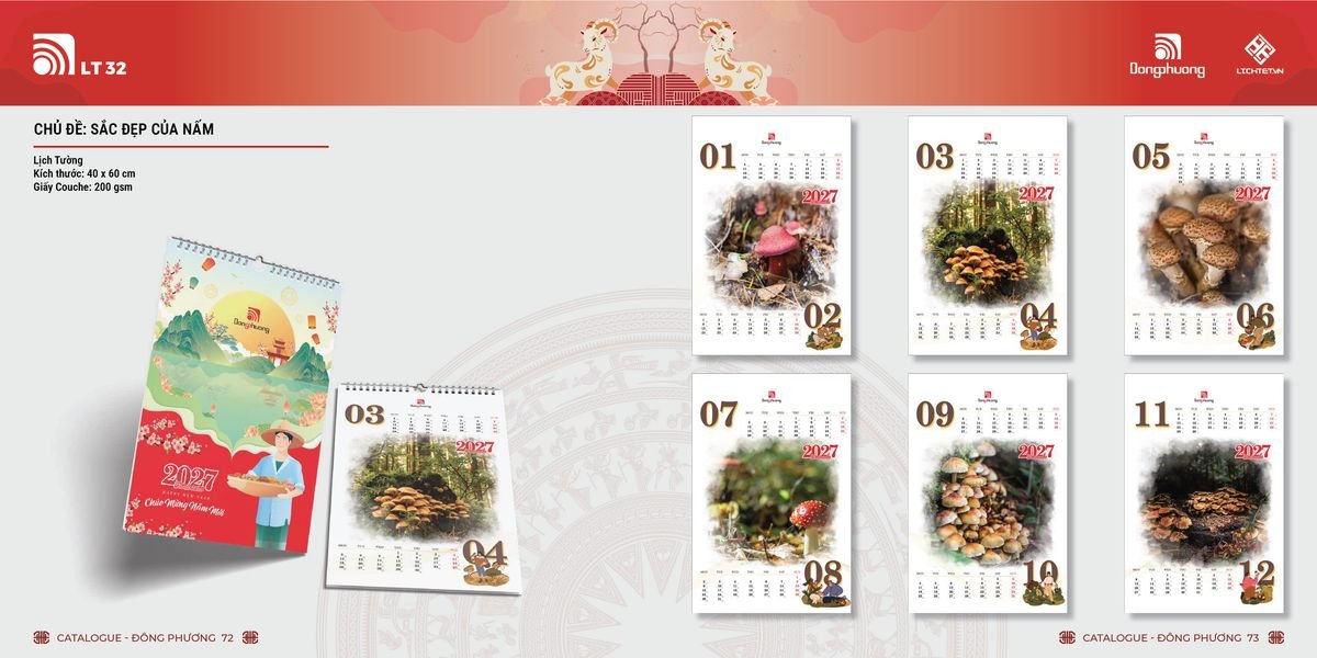 Lịch Bloc ĐP 2027 DP35 Quà Tri Ân Khách Hàng VIP & Đối Tác