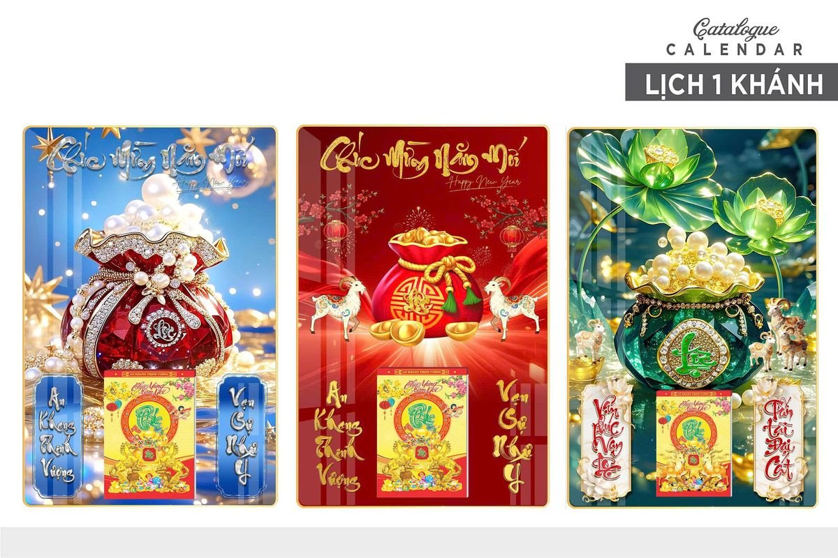 Lịch Gỗ Lamina Cao Cấp 40x60cm 2027 LM406_024 - Quà Tặng Sự Kiện VIP
