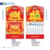 Lịch Treo Tường Lò Xo 2027 NB Mẫu NB207T (37 x 68cm) Quà Tri Ân Khách Hàng VIP & Đối Tác in logo doanh nghiệp quà tặng Tết tại Quà Tặng Sự Kiện VIP