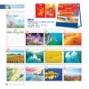 Lịch Bloc 2027 NB Mẫu NB304 (19 x 21cm) Quà Tri Ân Khách Hàng VIP & Đối Tác in logo doanh nghiệp quà tặng Tết tại Quà Tặng Sự Kiện VIP
