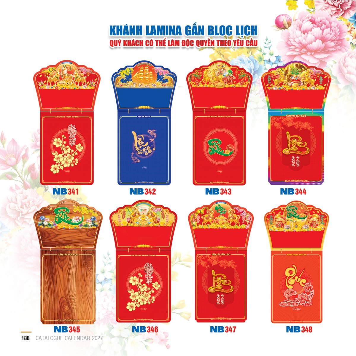 Lịch Bloc 2027 NB Mẫu NB345 (29 x 41 cm) Quà Tri Ân Khách Hàng VIP & Đối Tác Lịch Bloc 2027 NB Mẫu NB345 (29 x 41 cm) Quà Tri Ân Khách Hàng VIP & Đối Tác in logo doanh nghiệp quà tặng Tết tại Quà Tặng Sự Kiện VIP