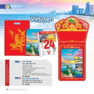 Lịch Bloc Siêu Đại 2027 NB Mẫu NB6A (20 x 30cm) Quà Tri Ân Khách Hàng VIP & Đối Tác in logo doanh nghiệp quà tặng Tết tại Quà Tặng Sự Kiện VIP