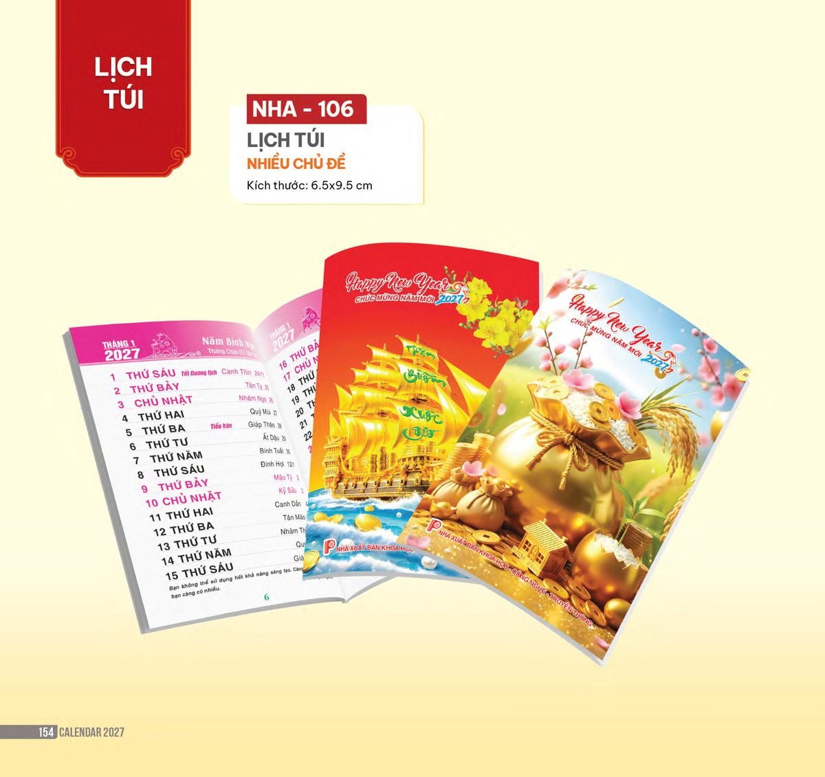 Lịch Bloc 2027 NHA Mẫu NHA106 (29 x 41 cm) Quà Tri Ân Khách Hàng VIP & Đối Tác Lịch Bloc 2027 NHA Mẫu NHA106 (29 x 41 cm) Quà Tri Ân Khách Hàng VIP & Đối Tác in logo doanh nghiệp quà tặng Tết tại Quà Tặng Sự Kiện VIP