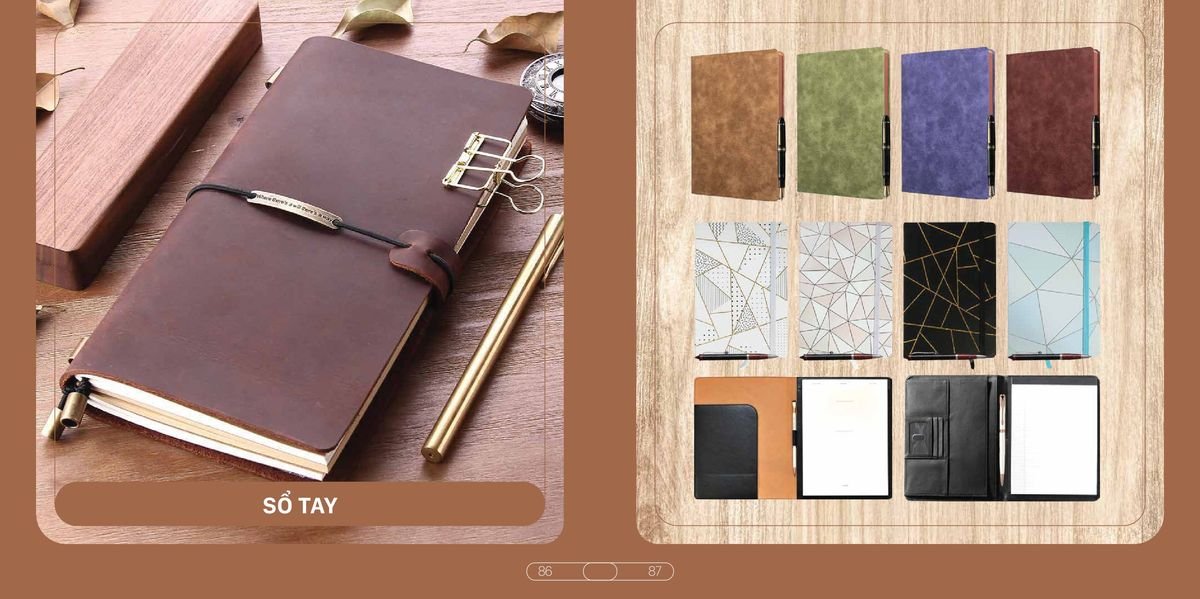 Lịch Bloc Cao Cấp SH 2027 SH38 Quà Tri Ân Khách Hàng VIP & Đối Tác