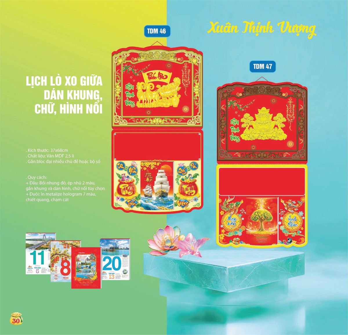 Lịch Bloc Siêu Cực Đại 2027 TDM27 Quà Tri Ân Khách Hàng VIP & Đối Tác