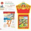 Lịch Bloc Siêu Đại 2027 TD Mẫu TD25 (20 x 30 cm) Quà Tri Ân Khách Hàng VIP & Đối Tác in logo doanh nghiệp quà tặng Tết tại Quà Tặng Sự Kiện VIP