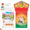 Lịch Treo Tường Lò Xo 2027 TD Mẫu TD42 (40 x 60 cm) Quà Tri Ân Khách Hàng VIP & Đối Tác in logo doanh nghiệp quà tặng Tết tại Quà Tặng Sự Kiện VIP