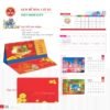 Lịch Để Bàn 2027 TD Mẫu TD44 (14 x 24cm) Quà Tri Ân Khách Hàng VIP & Đối Tác in logo doanh nghiệp quà tặng Tết tại Quà Tặng Sự Kiện VIP