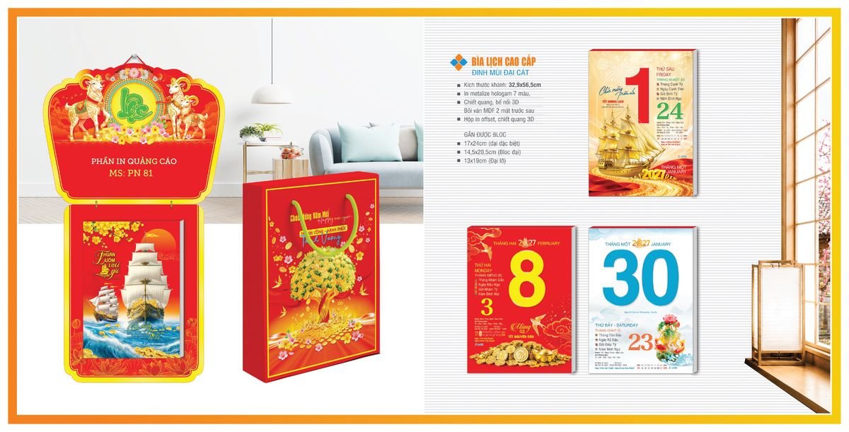 Bìa Lịch Treo Gắn Bloc TPNBIA03 Quà Tri Ân Khách Hàng VIP & Đối Tác Bìa Lịch Treo Gắn Bloc TPNBIA03 Quà Tri Ân Khách Hàng VIP & Đối Tác