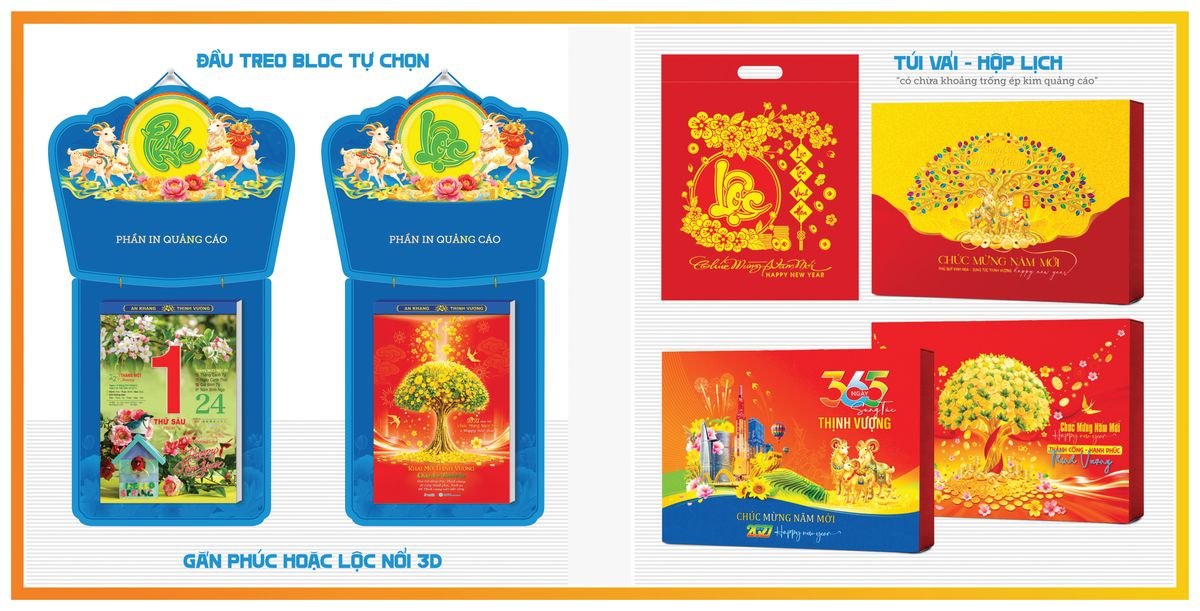 Lịch Bloc TPN 2027 TPNBLOC30 Quà Tri Ân Khách Hàng VIP & Đối Tác