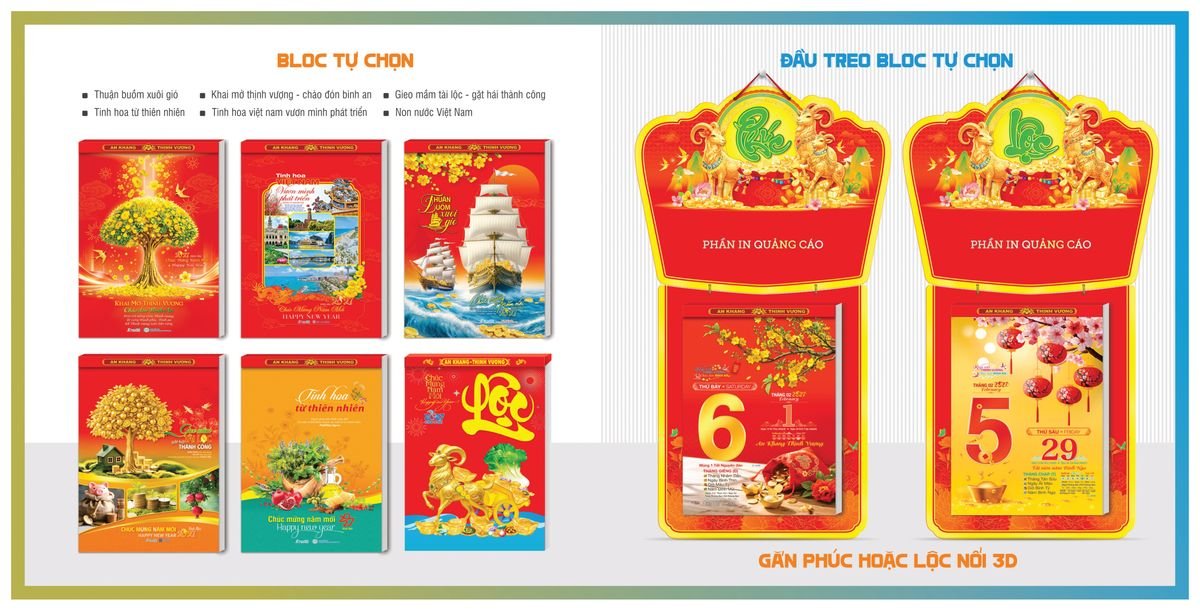 Lịch Bloc TPN 2027 TPNBLOC52 Quà Tri Ân Khách Hàng VIP & Đối Tác