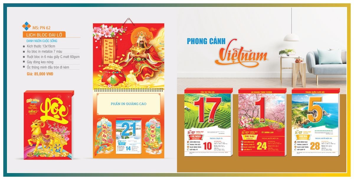 Lịch Bloc TPN 2027 TPNBLOC69 Quà Tri Ân Khách Hàng VIP & Đối Tác