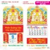 Lịch Treo Tường Lò Xo 2027 TS Mẫu TS-10 (37 x 70 cm) Quà Tri Ân Khách Hàng VIP & Đối Tác