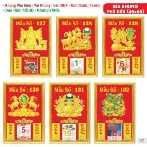 Lịch Bìa Treo 2027 TS Mẫu TS-48 (45 x 65 cm) Quà Tri Ân Khách Hàng VIP & Đối Tác