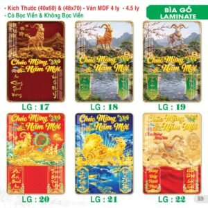 Lịch Bìa Treo 2027 TS Mẫu TS-60 (40 x 60 cm) Quà Tri Ân Khách Hàng VIP & Đối Tác