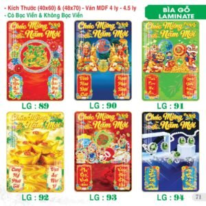 Lịch Bìa Treo 2027 TS Mẫu TS-72 (40 x 60 cm) Quà Tri Ân Khách Hàng VIP & Đối Tác