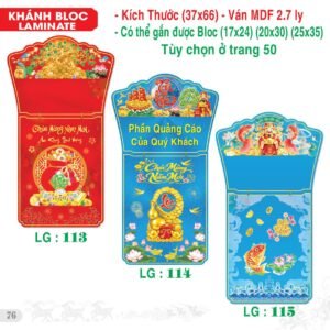 Lịch Bloc Siêu Đại 2027 TS Mẫu TS-77 (37 x 66 cm) Quà Tri Ân Khách Hàng VIP & Đối Tác