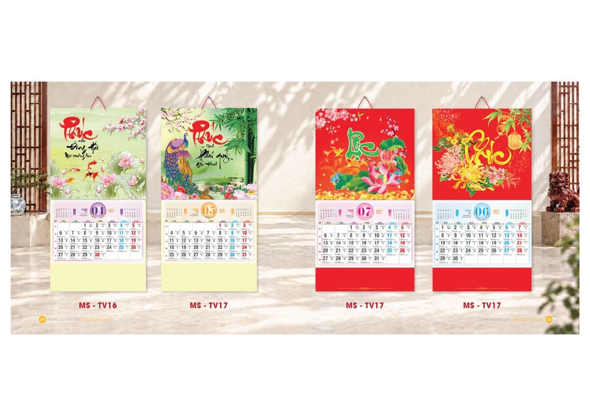 Lịch Bloc Cực Đại 2027 TV11 Quà Tri Ân Khách Hàng VIP & Đối Tác