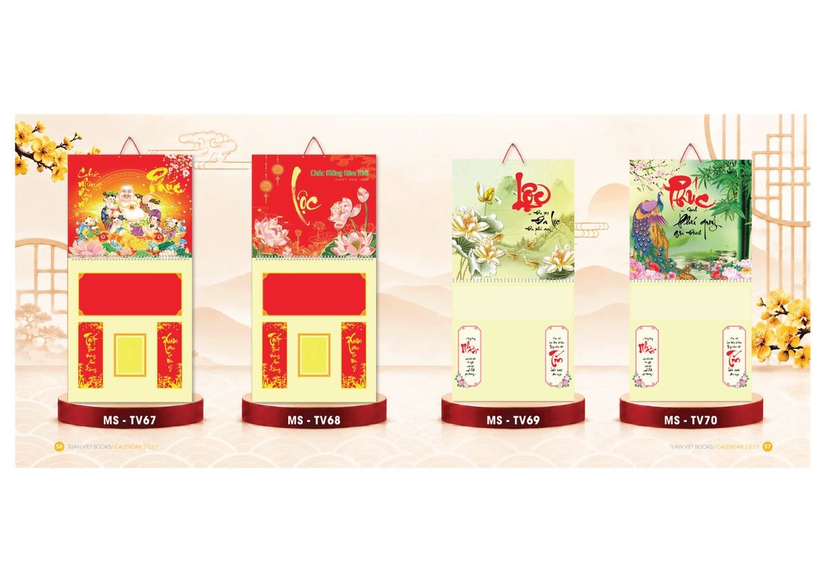 Lịch Để Bàn TV 2027 TV29 Quà Tri Ân Khách Hàng VIP & Đối Tác Lịch Để Bàn TV 2027 TV29 Quà Tri Ân Khách Hàng VIP & Đối Tác