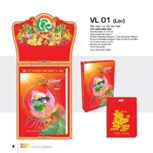 Lịch Bloc Siêu Cực Đại 2027 VL Mẫu VL01 (35 x 50cm) Quà Tri Ân Khách Hàng VIP & Đối Tác in logo doanh nghiệp quà tặng Tết tại Quà Tặng Sự Kiện VIP