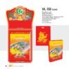 Lịch Bloc Siêu Cực Đại 2027 VL Mẫu VL02 (38 x 53 cm) Quà Tri Ân Khách Hàng VIP & Đối Tác in logo doanh nghiệp quà tặng Tết tại Quà Tặng Sự Kiện VIP