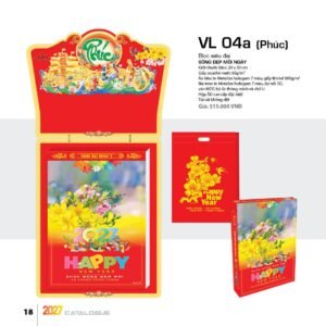 Lịch Bloc Siêu Đại 2027 VL Mẫu VL04A (20 x 30cm) Quà Tri Ân Khách Hàng VIP & Đối Tác in logo doanh nghiệp quà tặng Tết tại Quà Tặng Sự Kiện VIP