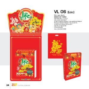 Lịch Bloc Siêu Đại 2027 VL Mẫu VL06 (17 x 24cm) Quà Tri Ân Khách Hàng VIP & Đối Tác in logo doanh nghiệp quà tặng Tết tại Quà Tặng Sự Kiện VIP